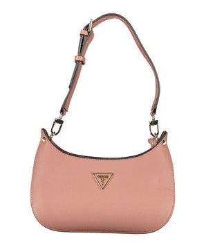 Guess Jeans Pink Polyethylene Handbag
