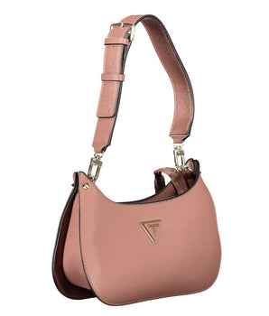 Guess Jeans Pink Polyethylene Handbag