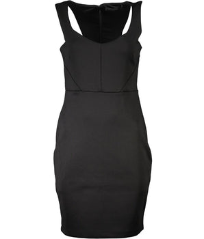 Guess Jeans Black Polyester Dress