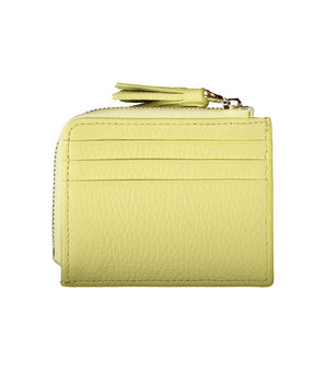 Coccinelle Yellow Leather Wallet