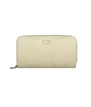 Calvin Klein Beige Polyester Wallet