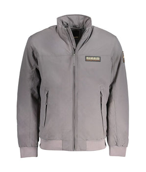 Napapijri Gray Polyamide Men Jacket
