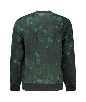 Hugo Boss Green Cotton Men Sweater