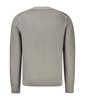 Hugo Boss Gray Wool Mens Sweater