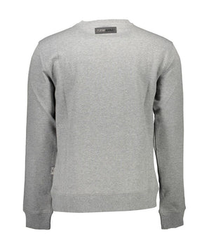 Men's Plein Sport Gray Cotton Sweater