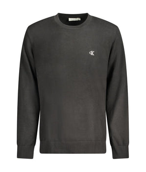 Calvin Klein Men's Black Cotton Sweater