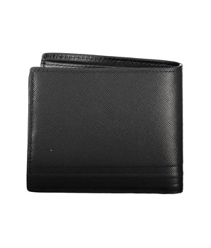 Tommy Hilfiger Men's Black Leather Wallet