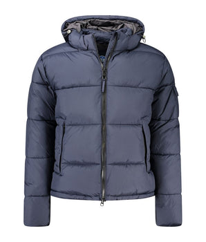 North Sails Blue Polyester Men Jacket