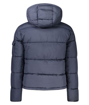 North Sails Blue Polyester Men Jacket