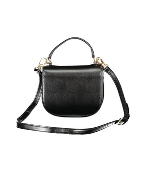 Mario Valentino Black Polyethylene Women Handbag