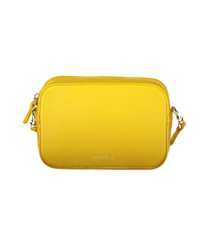 Coccinelle Yellow Leather Women Handbag