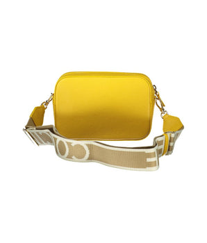Coccinelle Yellow Leather Women Handbag