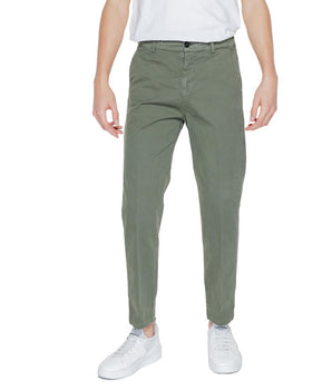 Liu Jo Green Cotton Casual Pants