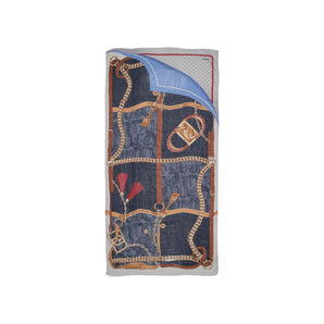Liu Jo Blue Polyester Scarf