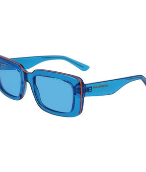 Karl Lagerfeld Blue Injected Sunglasses