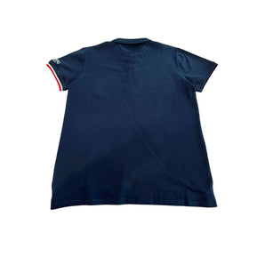 Polo de algodón azul iceberg