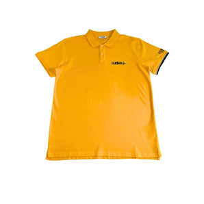 Polo Iceberg de algodón amarillo