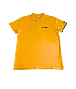 Iceberg Yellow Cotton Men's Polo Shirt