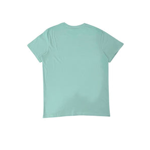 Camiseta de algodón azul claro Iceberg