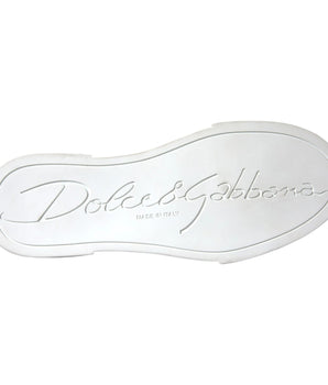 Dolce & Gabbana Multicolor Patchwork Low Top Sneakers Shoes