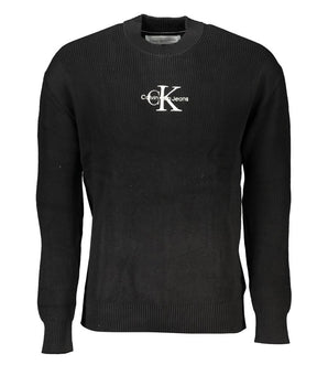 Calvin Klein Black Cotton Sweater