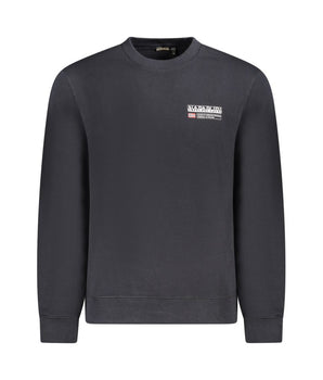 Napapijri Black Cotton Men Sweater