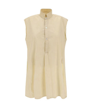 Quira Cream Cotton Shirt