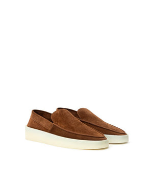 Fear Of God Brown Leather Slip-On Loafer
