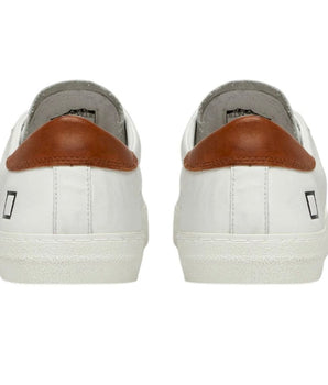 D.A.T.E White Leather Sneaker