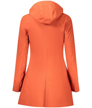 K-WAY Red Polyester Women Coat