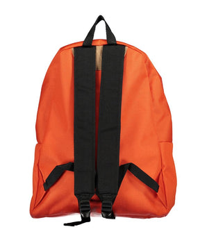 Napapijri Eco-Chic Orange Backpack for the Modern Explorer