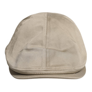 Dolce & Gabbana Beige Cotton Newsboy Capello Cabbie Hat