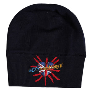 Gorro de invierno de lana negra Dolce &amp; Gabbana #DGLovesLondon