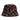 Dolce & Gabbana Black Cotton Printed Wide Brim Bucket Hat