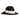Dolce & Gabbana Black Logo Sequin Embroidery Wide Brim Hat