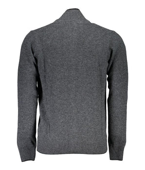 North Sails Gray Polyamide Men Cardigan