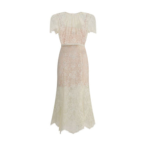Self-Portrait Lace midi Dress