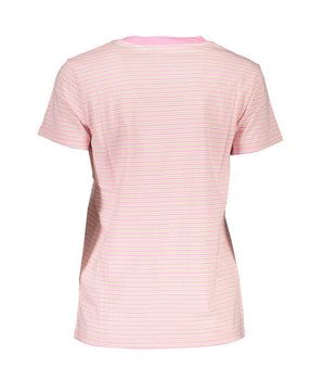 Levi's Pink Cotton Women T-Shirt