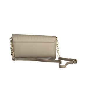 Mario Valentino Beige Polyethylene Bag