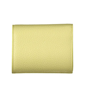 Coccinelle Yellow Leather Wallet