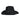 Dolce & Gabbana Black Cotton Wide Brim Fedora Hat