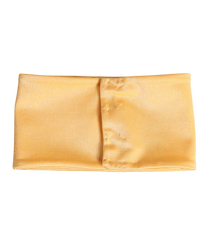 Bufanda de cuello elástica de nailon amarillo Dolce &amp; Gabbana para mujer