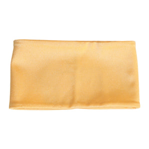 Dolce & Gabbana Yellow Nylon Stretch Women Neck Warmer Scarf