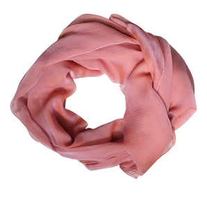 Dolce & Gabbana Pink Silk Rectangle Women Wrap Shawl Scarf