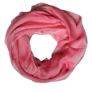 Bufanda chal rectangular de seda rosa de Dolce &amp; Gabbana para mujer