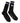 Dolce &amp; Gabbana Black Cotton Logo Mid Calf Men Socks