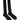 Dolce &amp; Gabbana Black DG Logo Print Over The Calf Socks