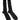 Dolce &amp; Gabbana Black Stretch Logo Mid Calf Men Socks