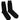 Dolce &amp; Gabbana Black Solid Stretch Mid Calf Men Socks