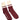 Dolce &amp; Gabbana Burgundy Stretch Logo Print Mid Calf Socks